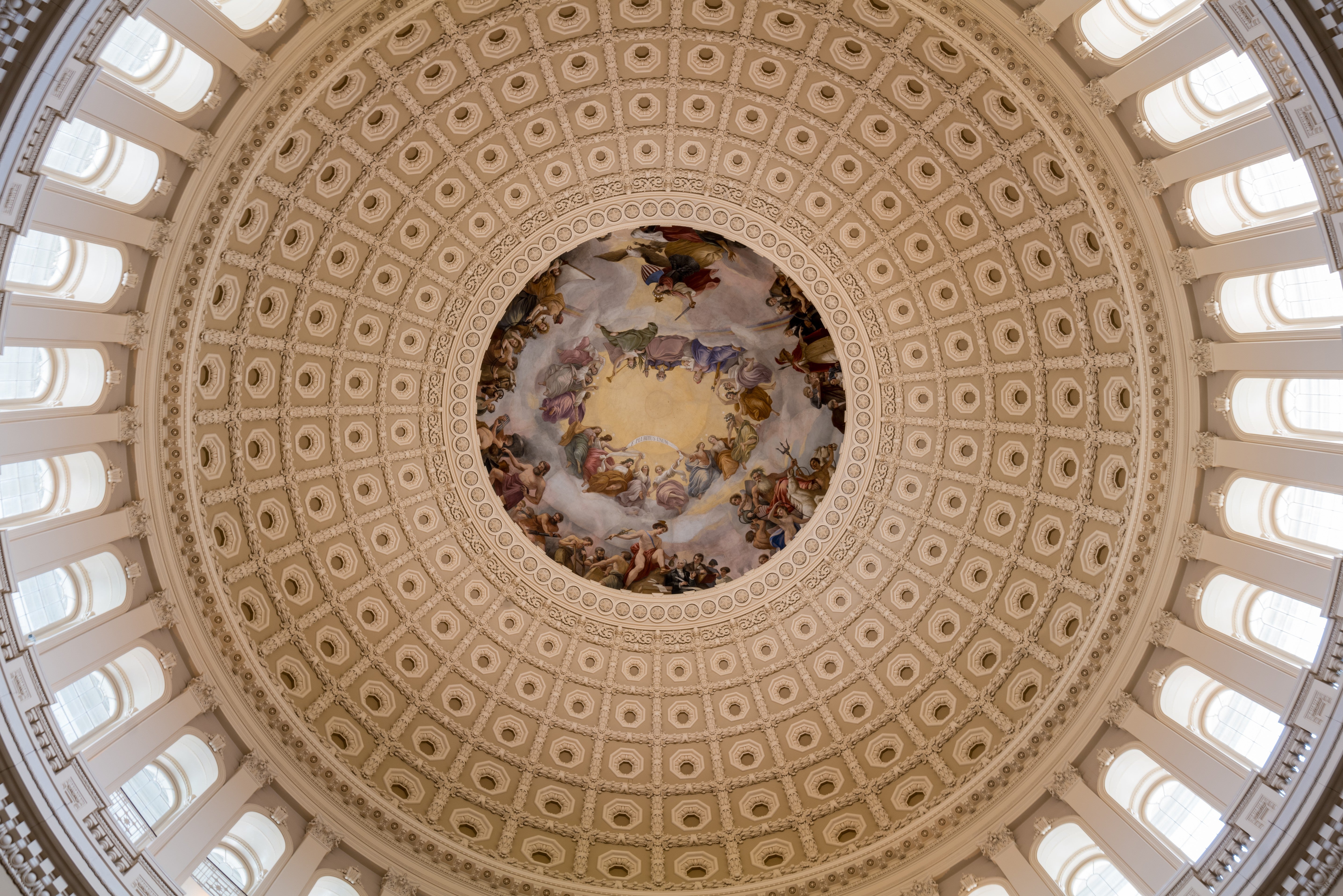 Capitol Dome Interior - Washington DC Architecture Photography