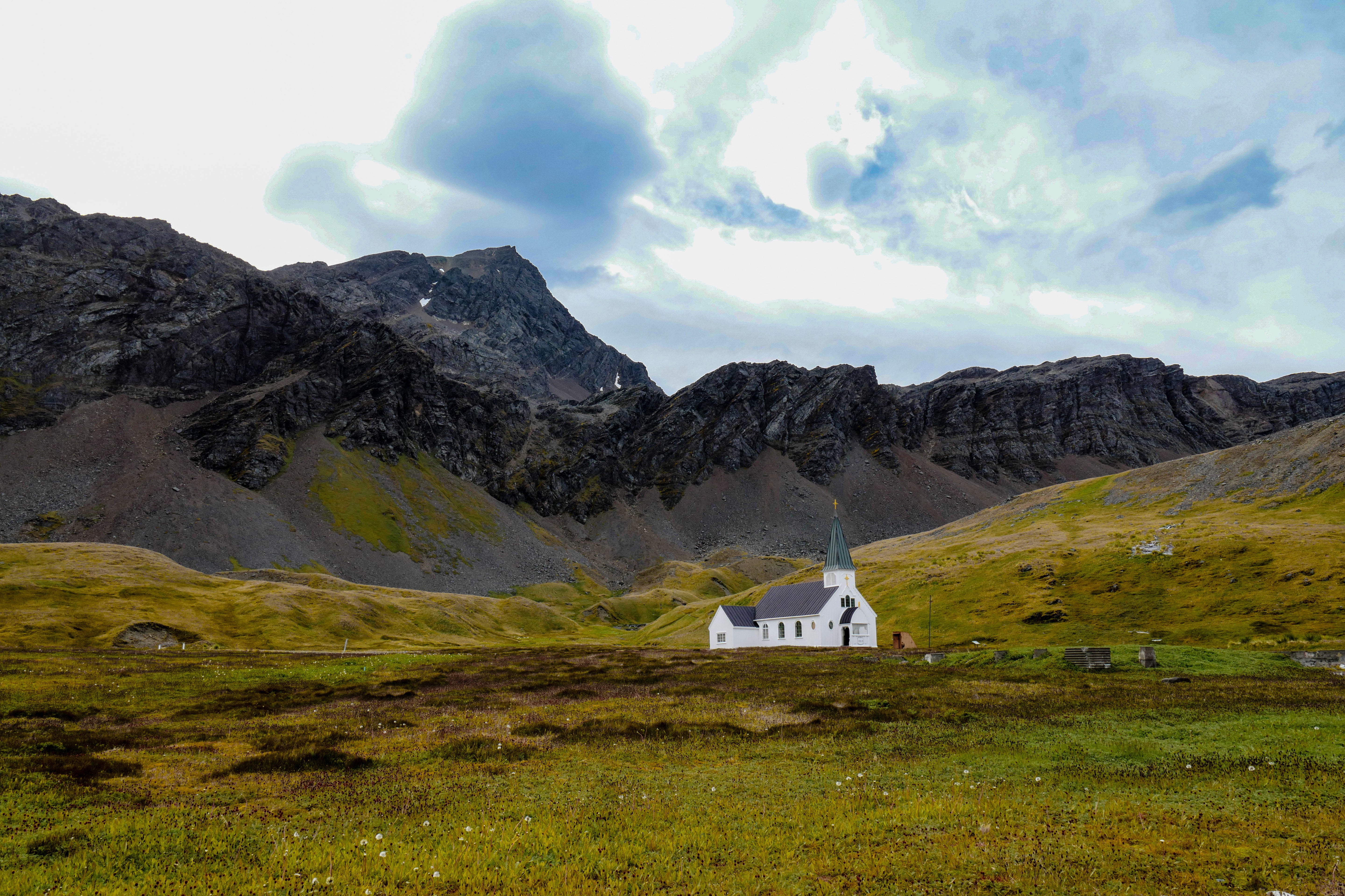 Grytviken Whalers Church - South Georgia Landscape Photography