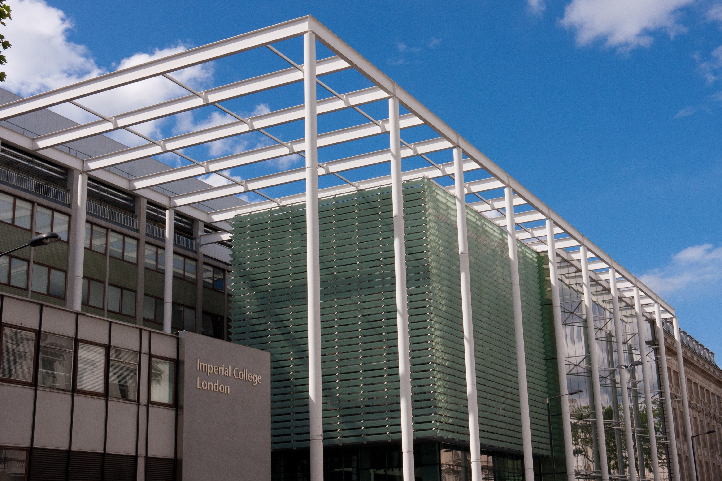 Imperial College Modern Architecture - London Blue Sky Photography