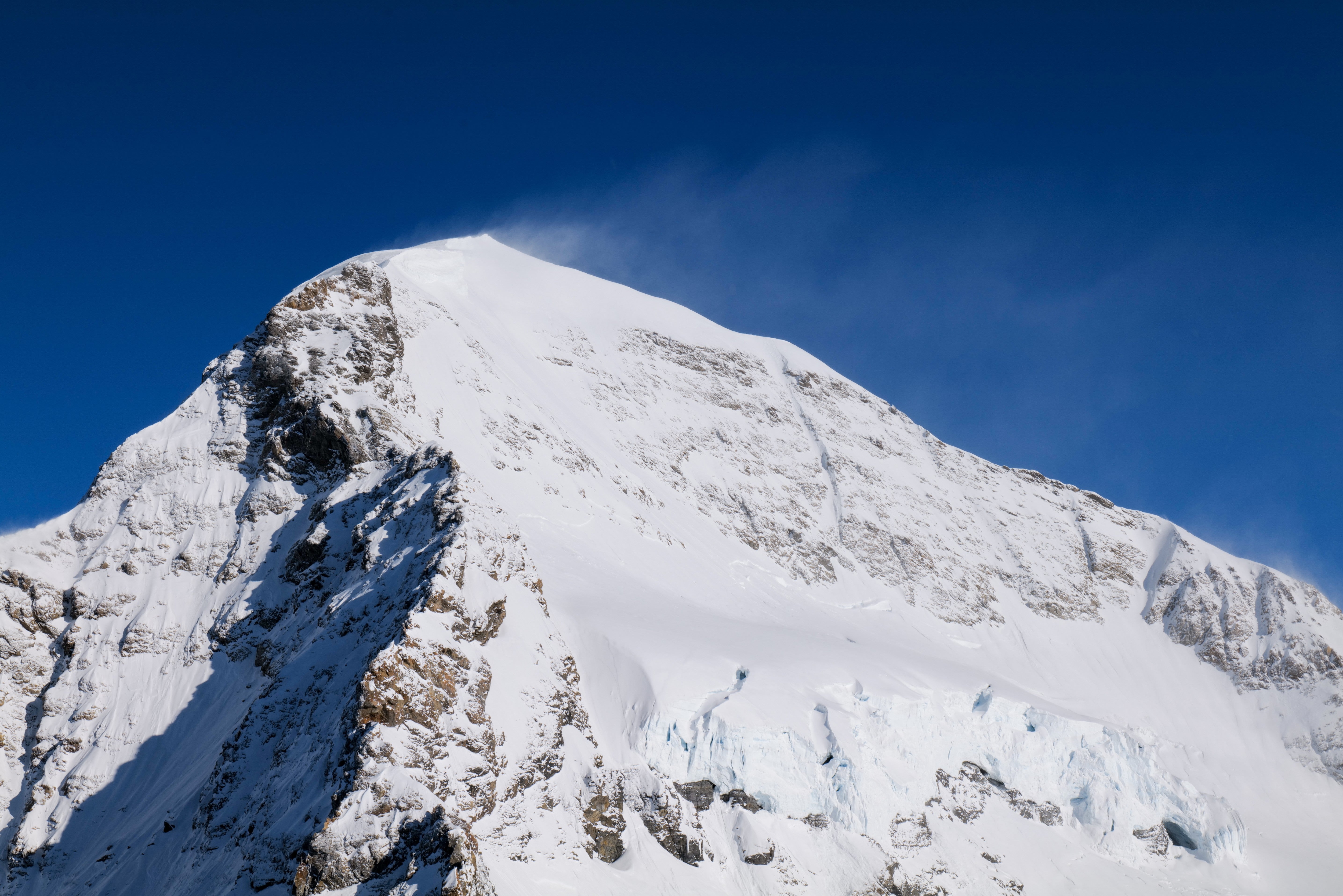 The Eiger Summit - Wind and Ice Alpine Photography