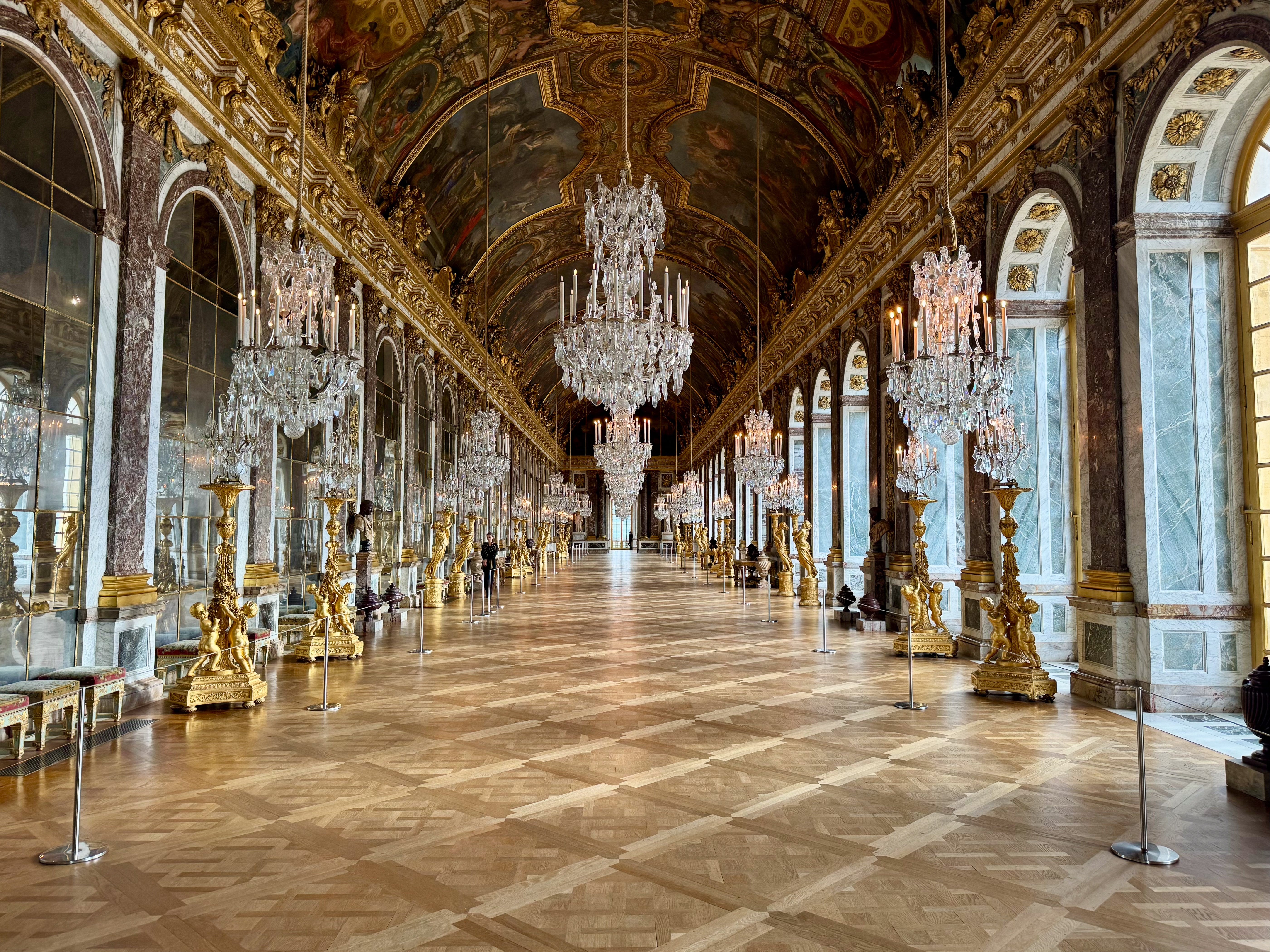 Hall of Mirrors - Versailles Palace Architecture Photography