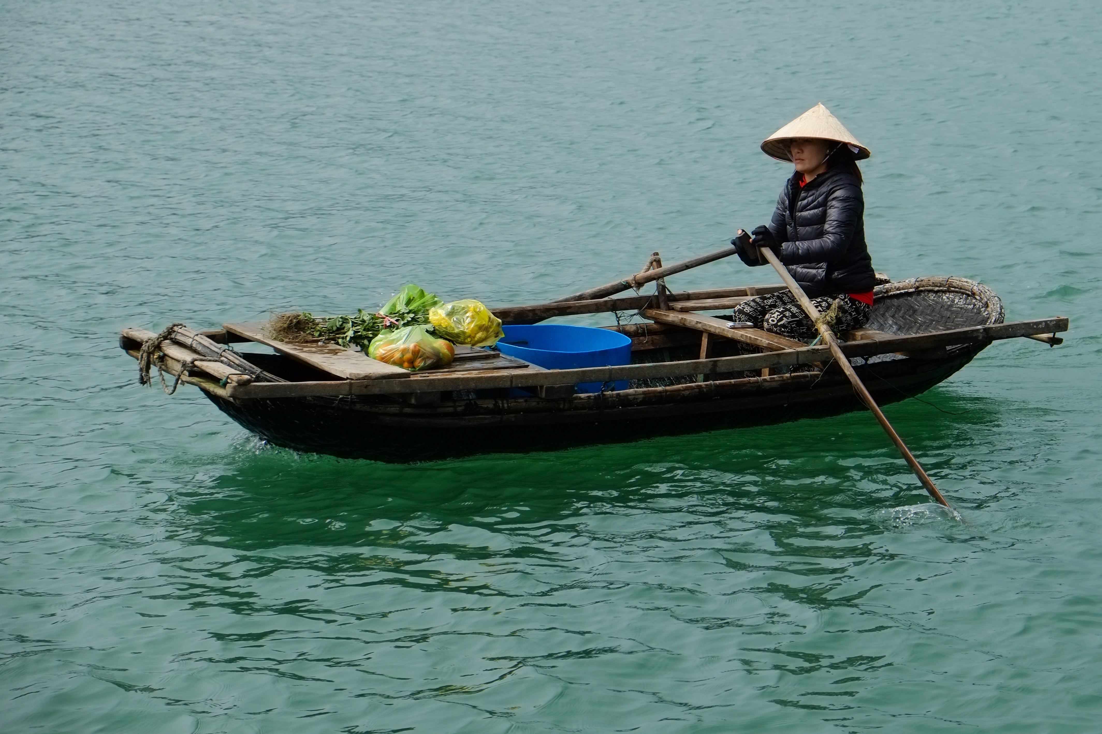 Ha Long Bay Floating Market - Vietnam Travel Photography
