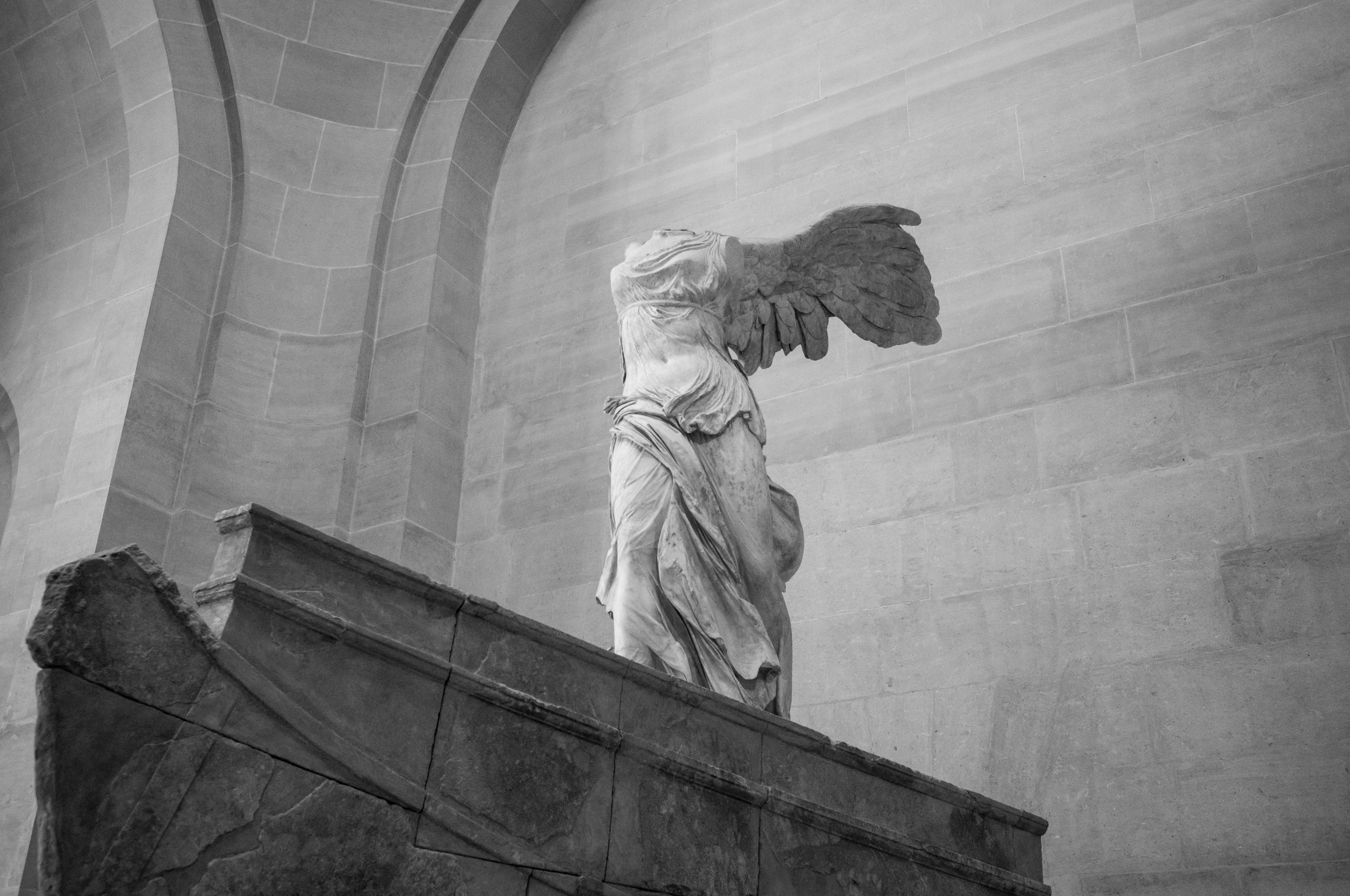 Winged Victory of Samothrace - Louvre Sculpture Photography