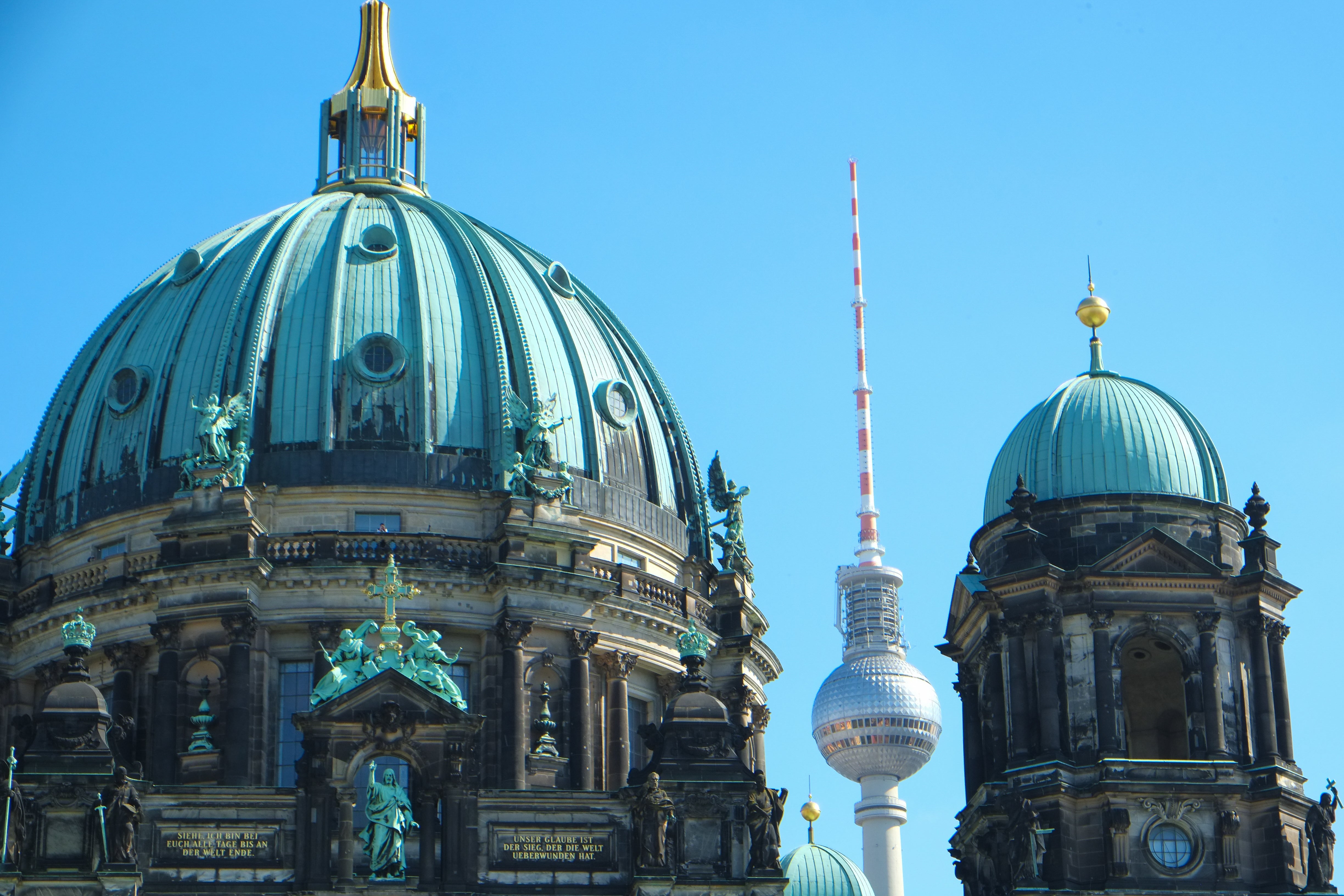 Berliner Dom and TV Tower - Berlin Skyline Photography
