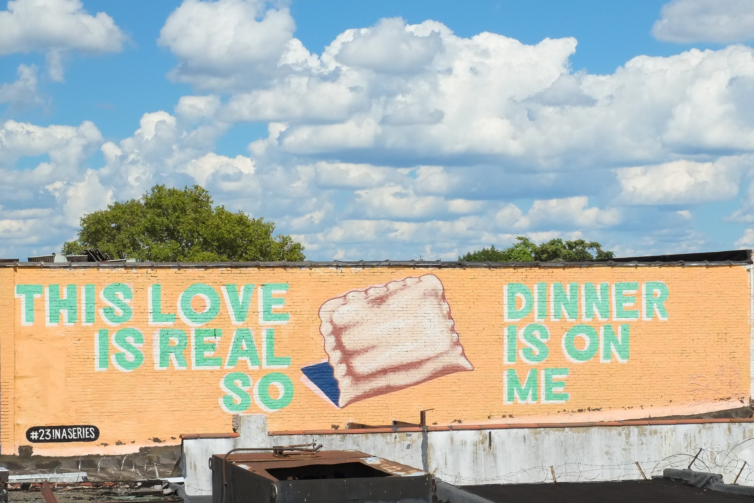 Dinner Is On Me - Philadelphia Street Art Photography