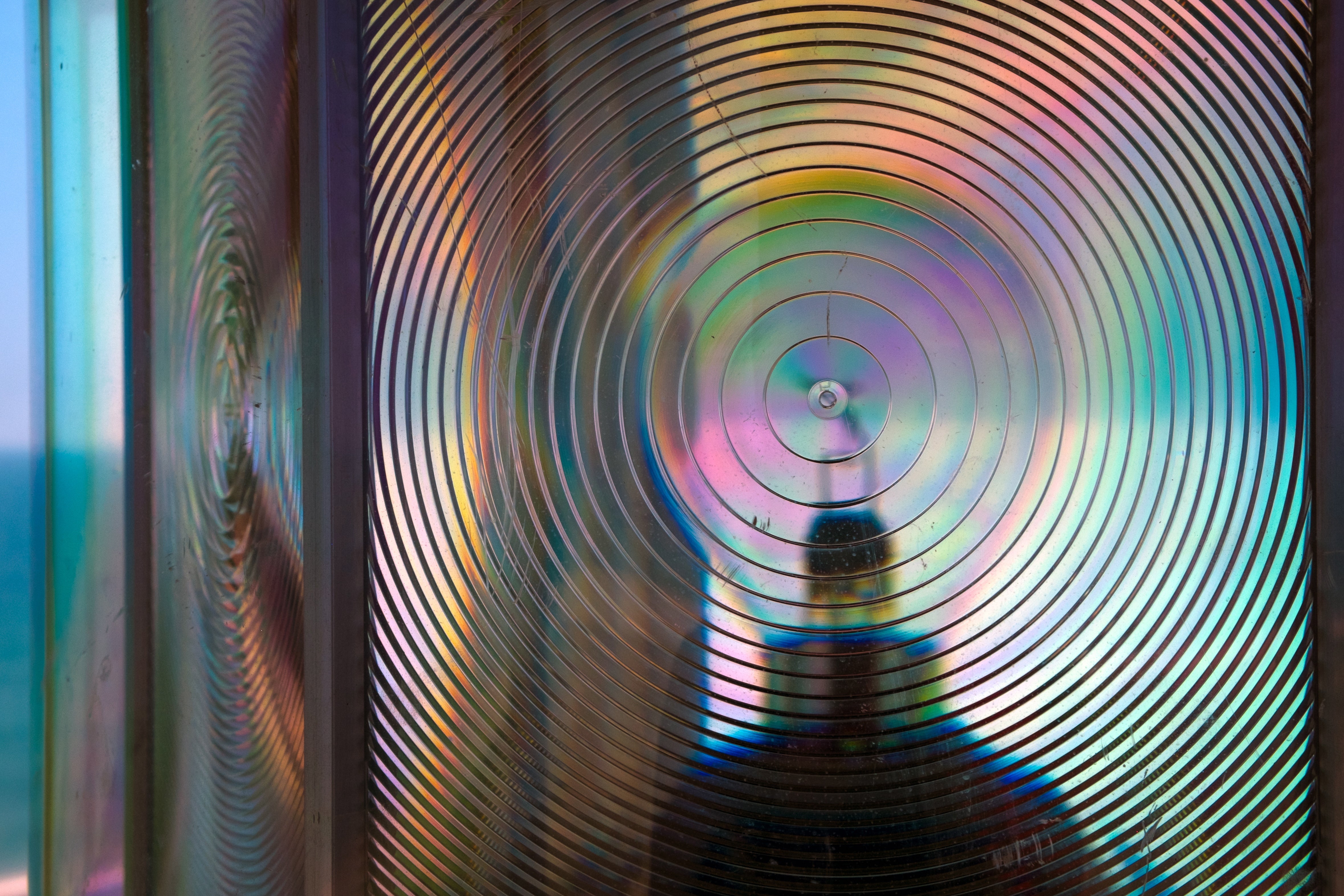 Lighthouse Fresnel Lens - Abstract Rainbow Glass Photography