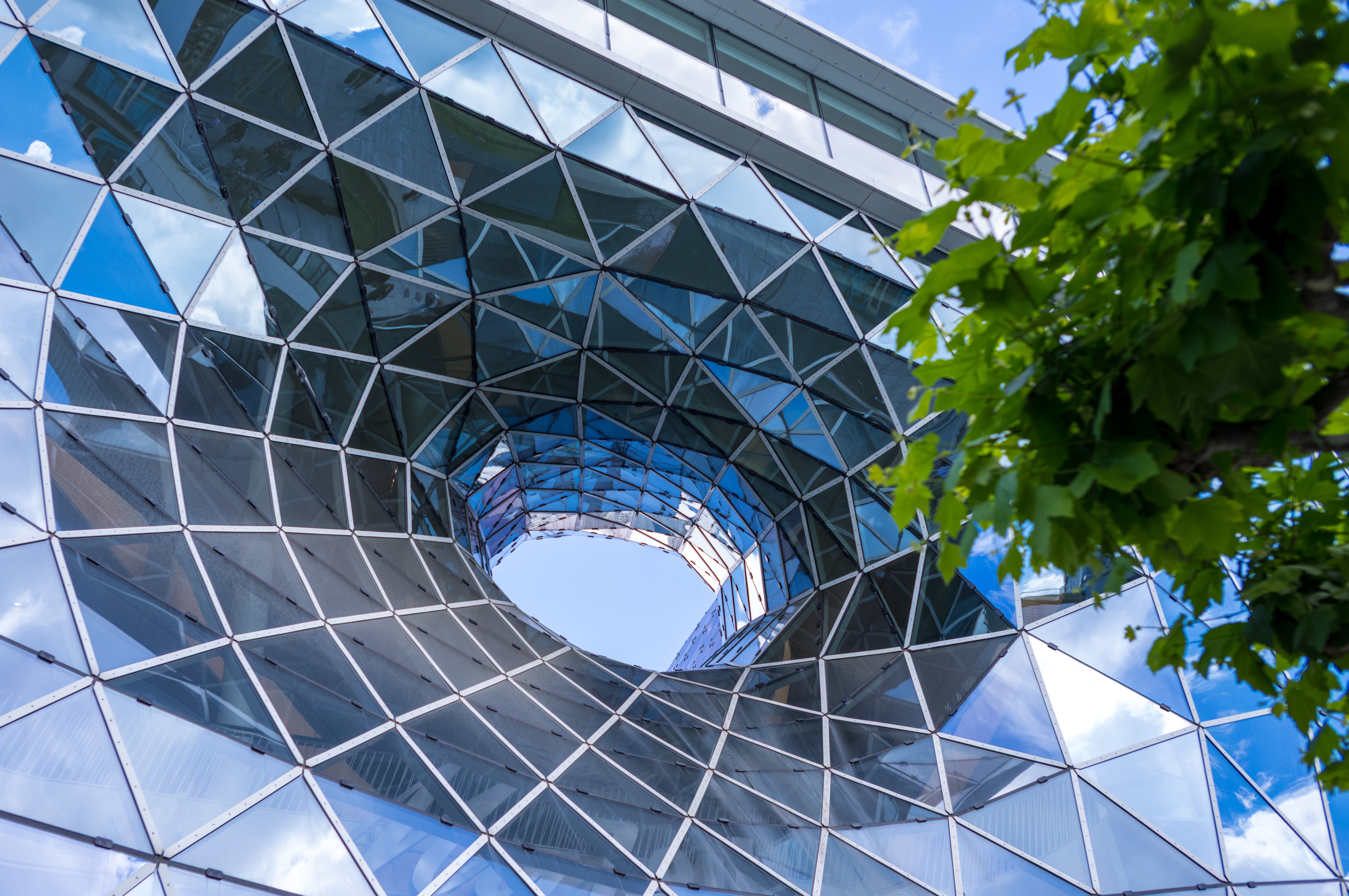 MyZeil Glass Vortex - Frankfurt Architecture Photography