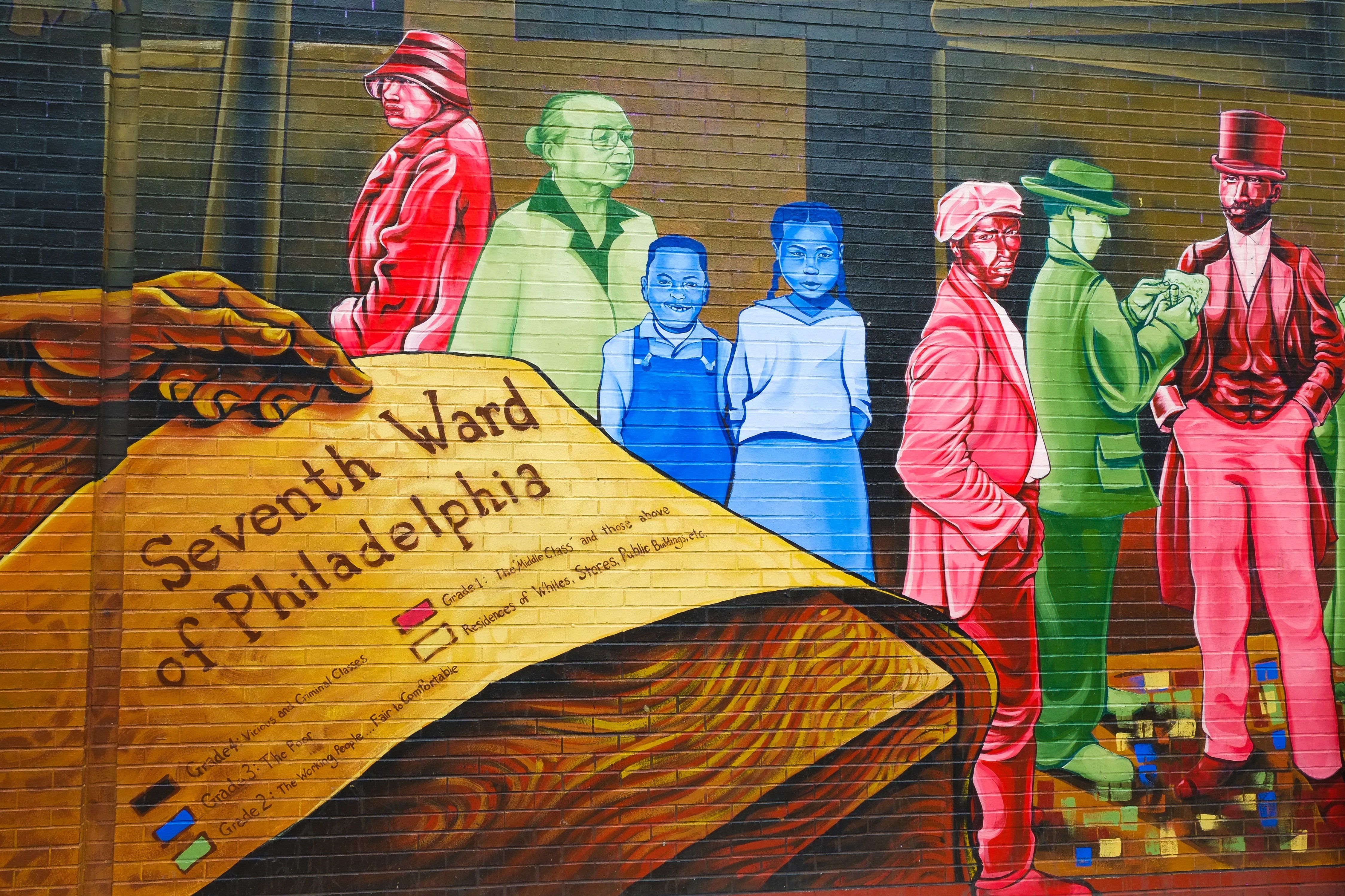 Seventh Ward Mural - Philadelphia Street Art Photography